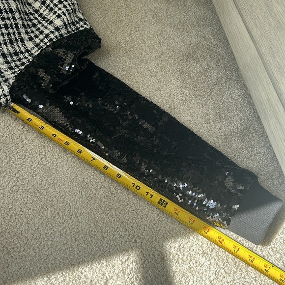 Alice & Olivia Felisa sequin bomber jacket - Picture 14 of 16